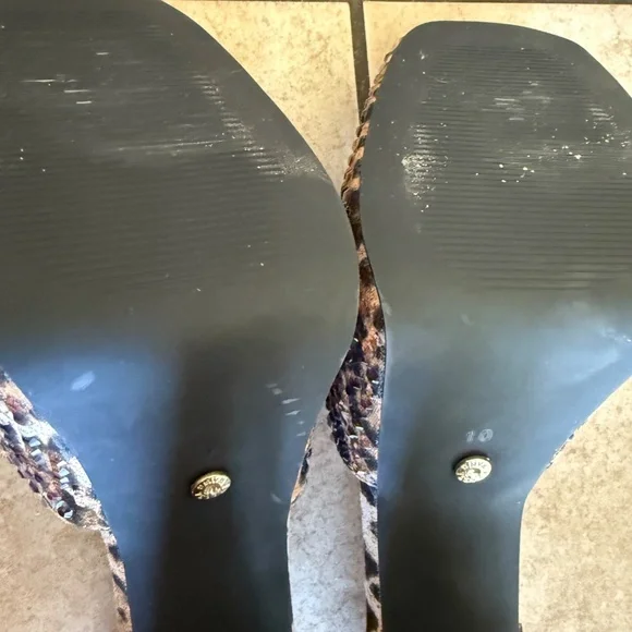 JUST ARRIVED; Azalea Wang Wilmore Leopard Rhinestone Platform SZ 10 Orig $190 - Picture 12 of 15